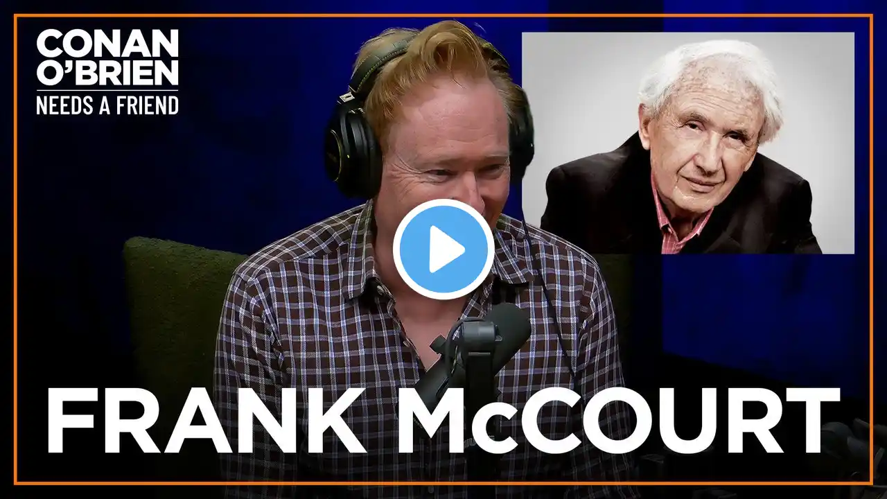 Conan Was Scolded By Irish Writer Frank McCourt (Feat. Penn Badgley) | Conan O'Brien Needs A Friend