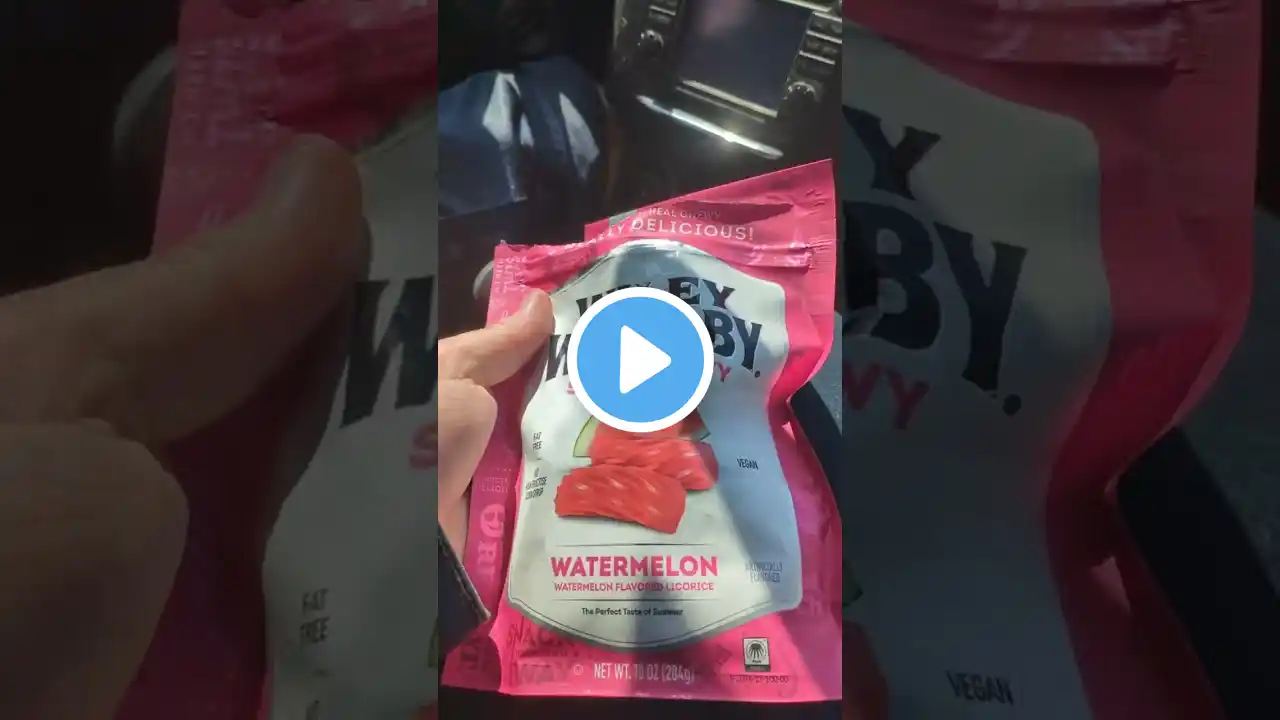 Wiley Wallaby Soft Chewy Watermelon Licorice Taste Test The Fast-Food Restaurant Dessert Review Guys