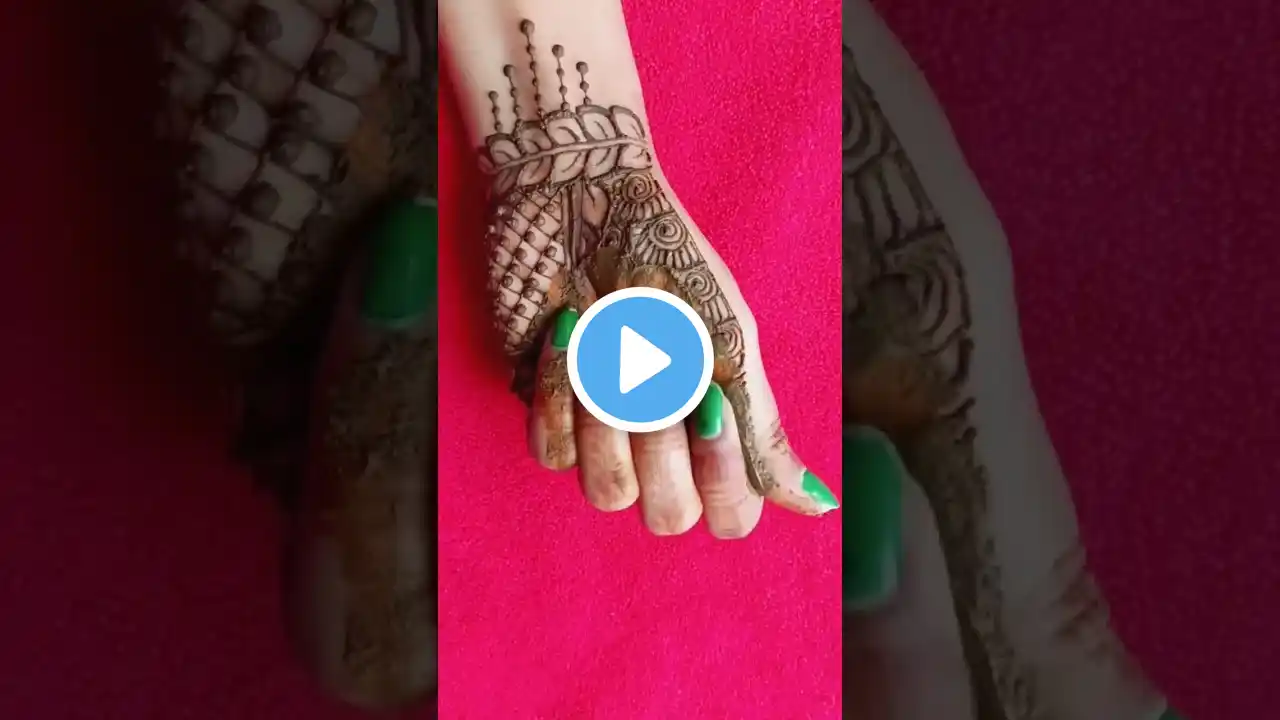 #shorts #shortvideo #mehndi #trending #simplemehndidesign #youtubeshorts #viralvideo