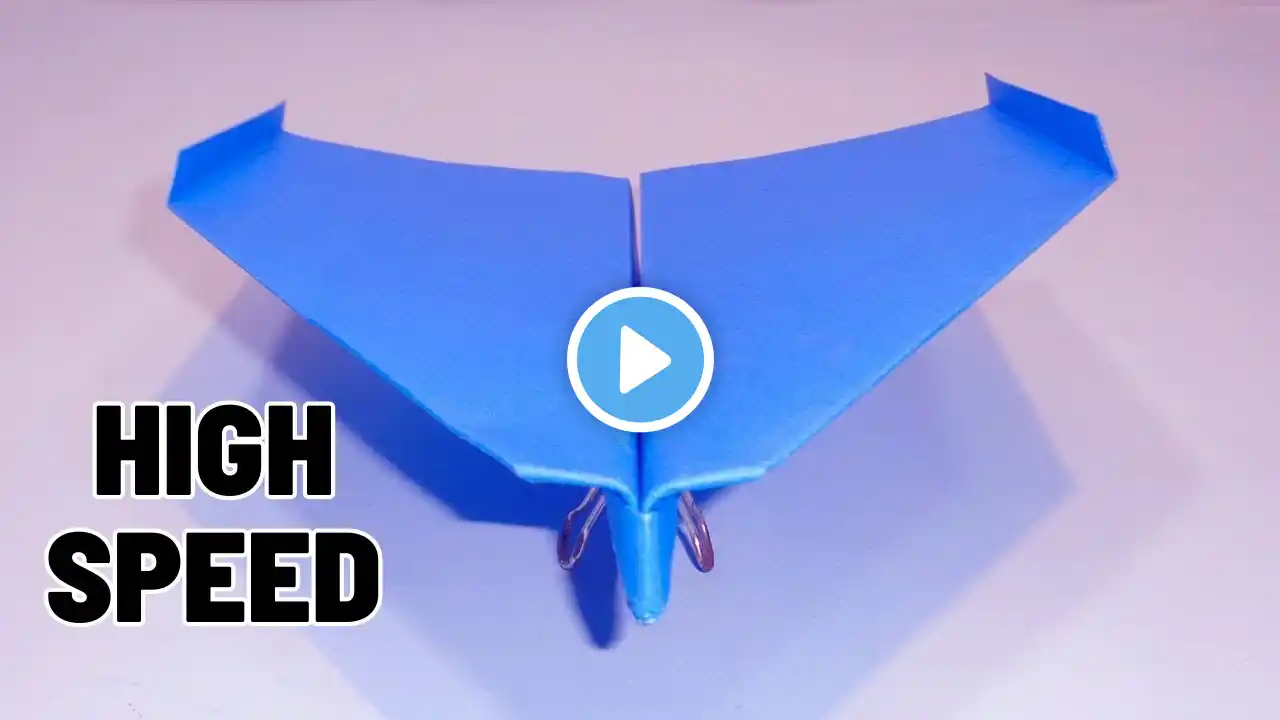 EASY Paper Plane that FLY FAR || BEST Paper Airplanes || Super Sonic Plane