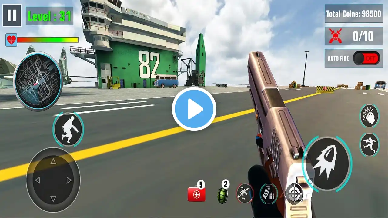 Robot FPS Shooting Strike - Android GamePlay - Fps Robot Shooting Games 2