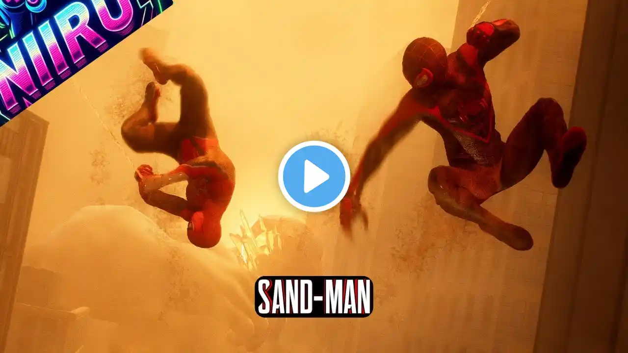 Spider-Man 2 Sandman Fight | Spider-Man 2 RTX 3050 Gameplay | NIRU Gaming