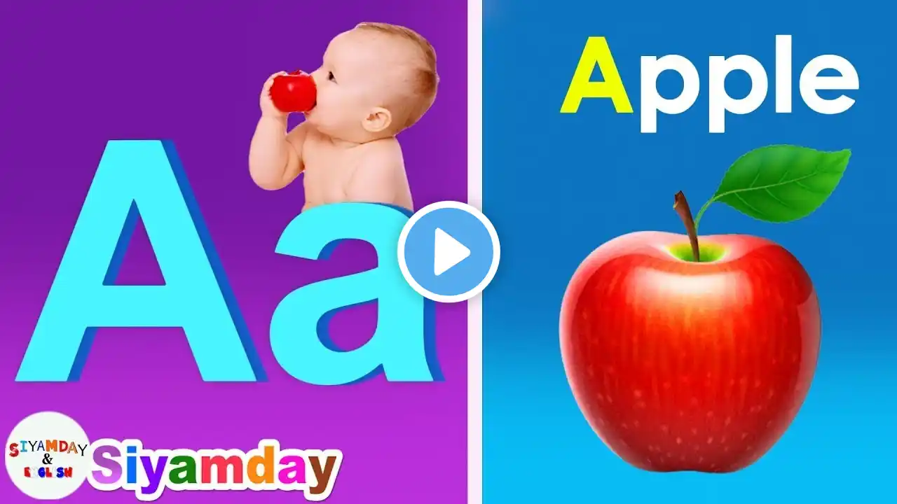 NEW A FOR APPLE A FOR ANT - ALPHABET LYRIC SONG#phonics_song