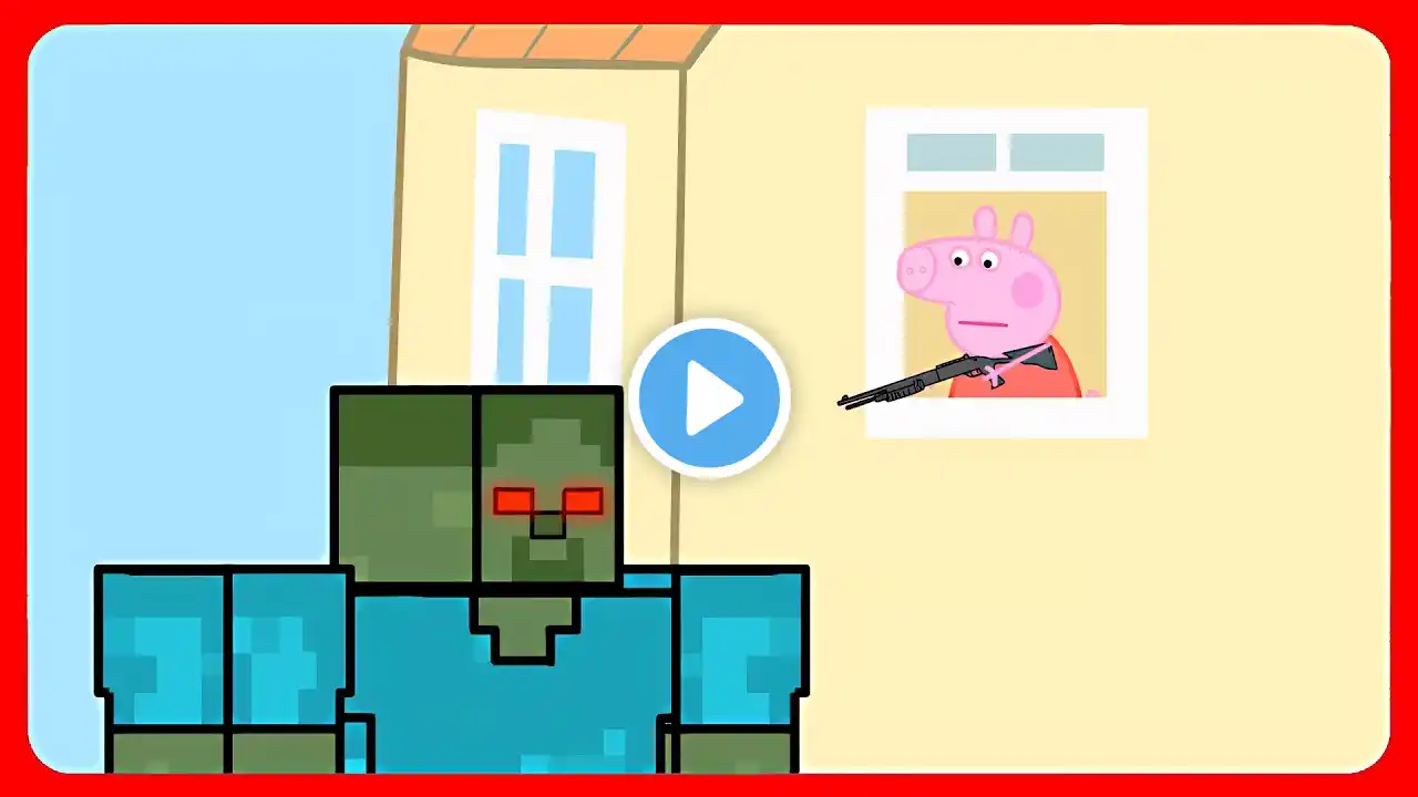 Peppa Pig vs Zombies. The fourth season. All parts. (Complete)