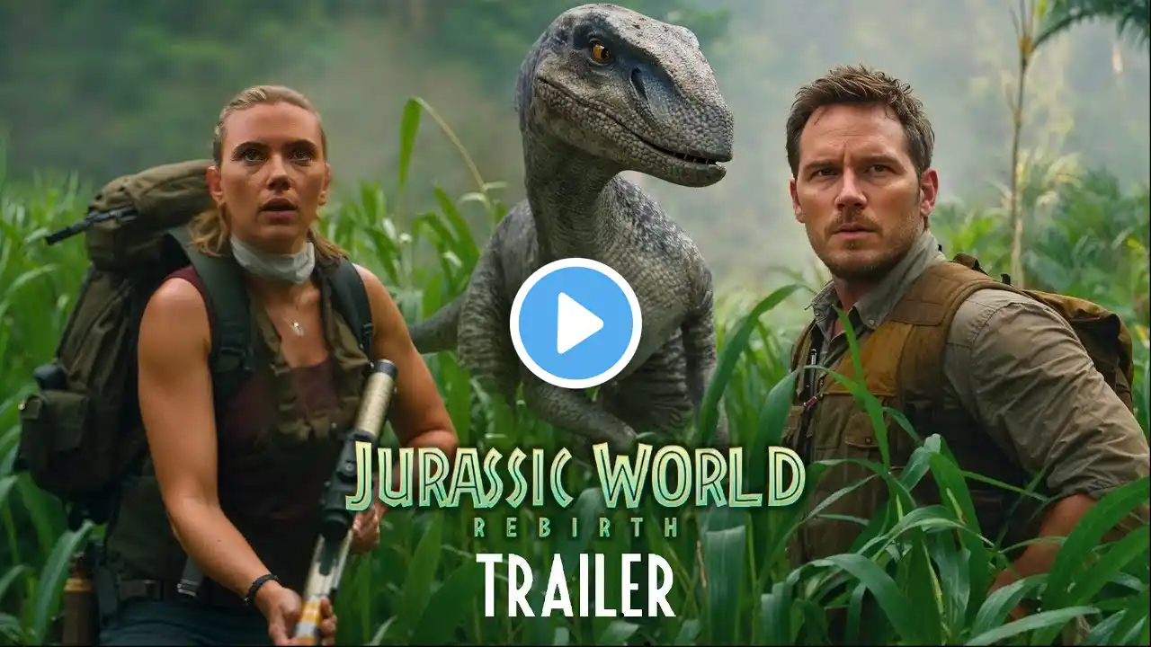 Jurassic World： Rebirth – First Trailer (2025) Chris Pratt, Scarlett Johansson