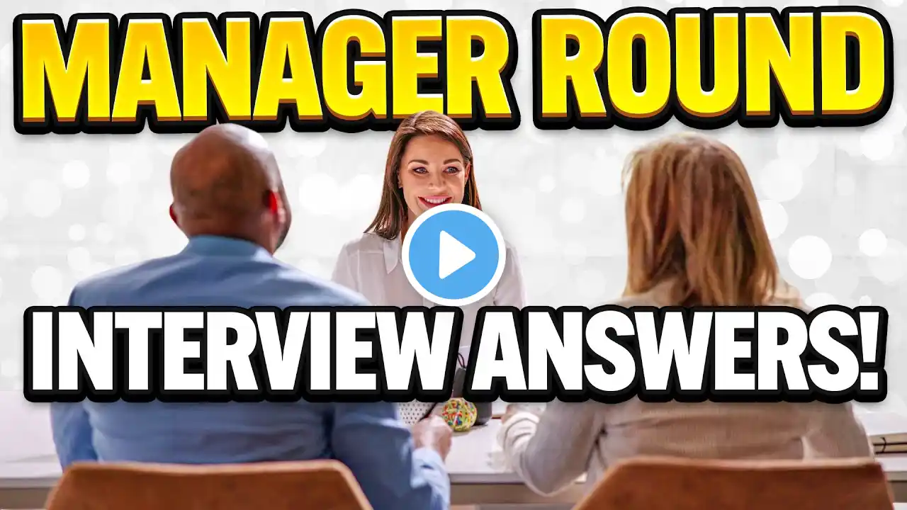 TOP 10 MANAGEMENT ROUND Interview Questions & ANSWERS! How to PASS a Managerial Round Job Interview!