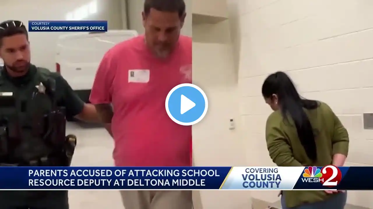 Florida parents accused of violently attacking school resource deputy