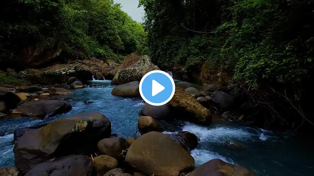 Mountain stream, river sound, nature sounds, water sounds, white noise for Baby Sleep