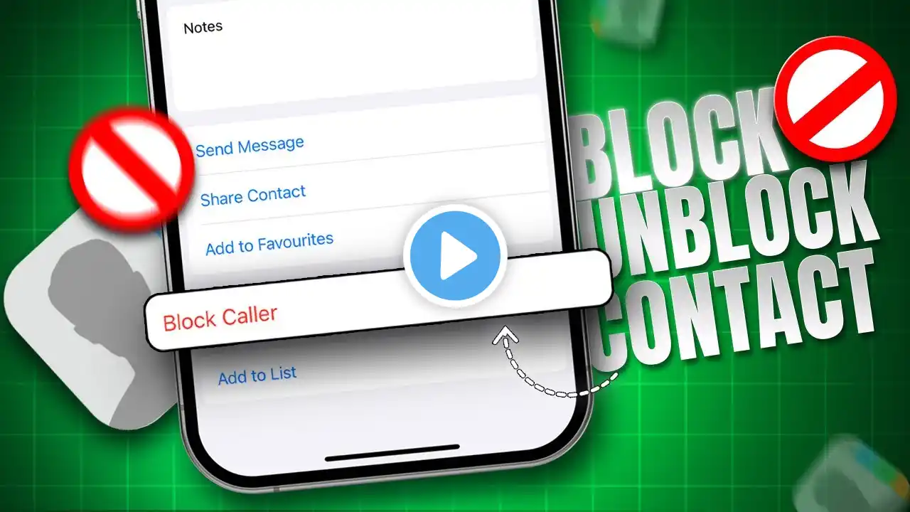 How to Block or Unblock a Contact on iPhone | Steps to Block or Unblock a Contact on iOS