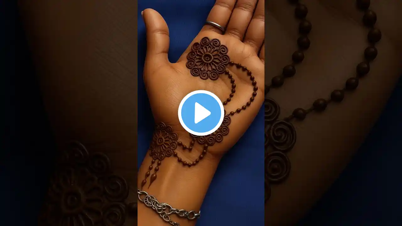 cute easy trick Mehendi Designs| latest Arabic mehendi designs #shorts #youtubeshorts #mehndi #viral