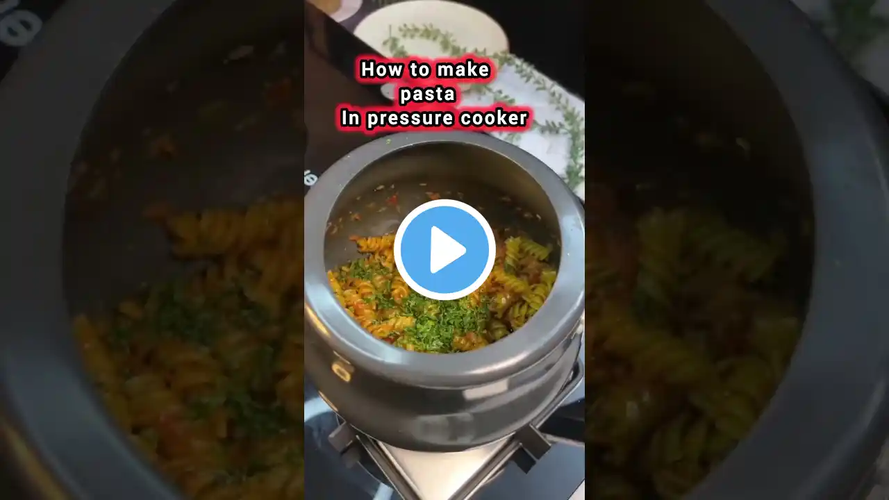 How to make pasta in pressure cooker.#tastyfood#tastynasta#pasta #fastfood #fastcooking