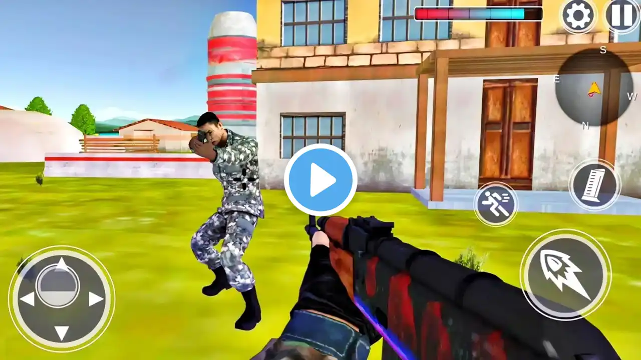 FPS Encounter Strike 3D Free Shooting Games _ Android GamePlay