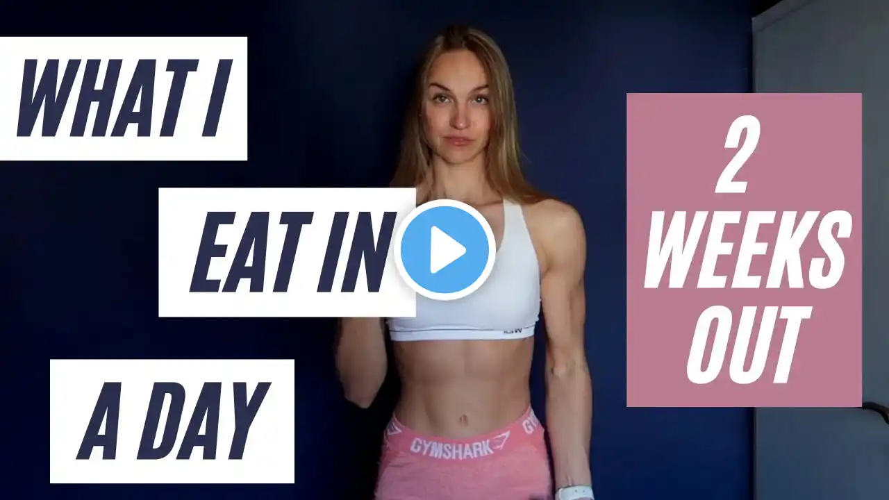 WFF EP 11: Full day of EATING 1700kcal 2 weeks out Bikini Athlete