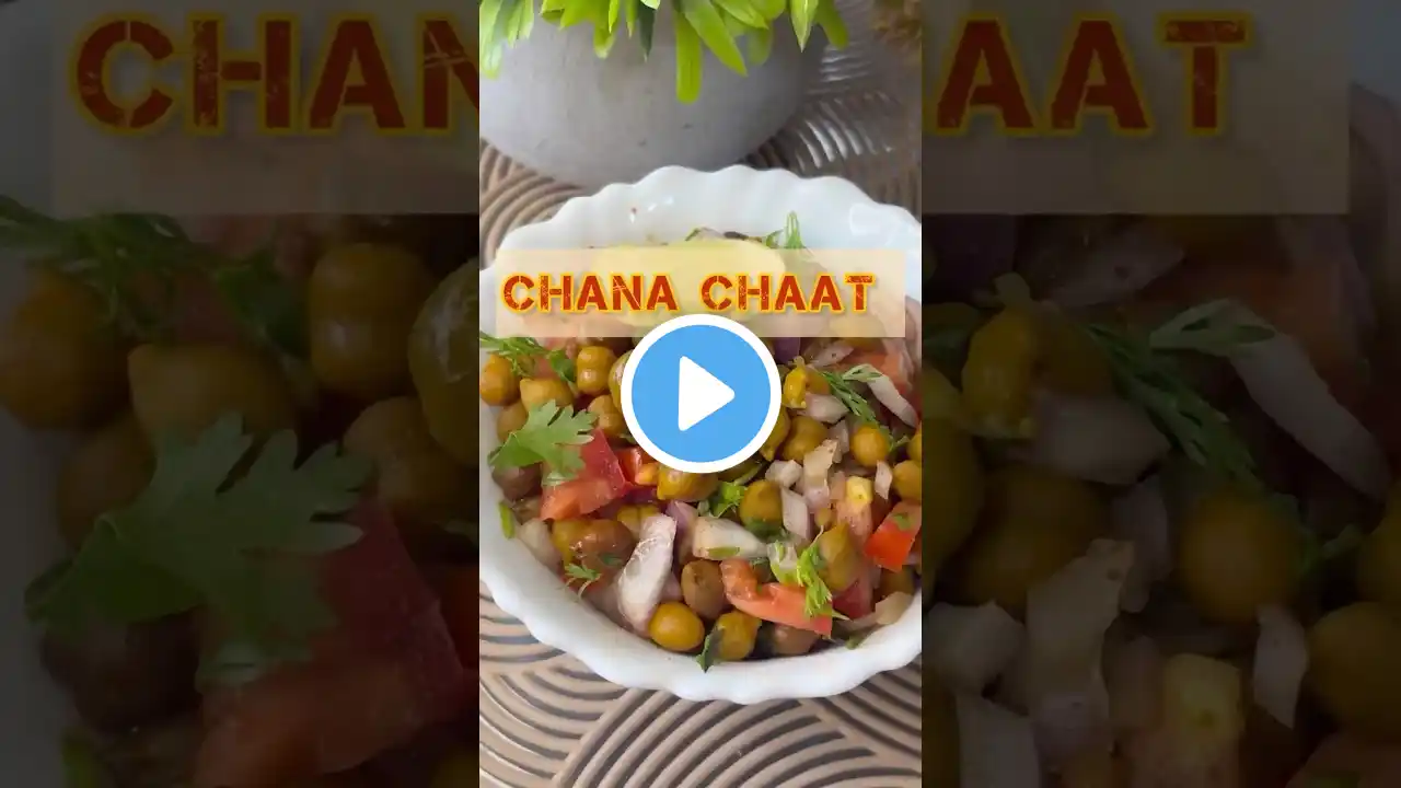 Chana Chaat #recipe #shorts #youtubeshorts #Viral #chaat #chanachaat