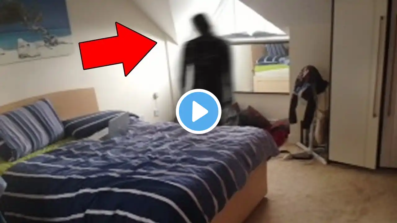 5 Scary Things Caught On Camera : SHADOW PEOPLE