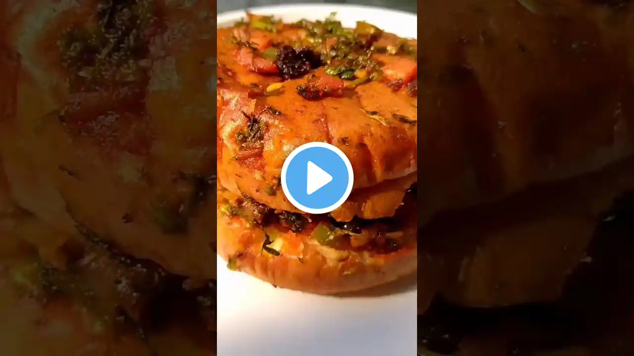 Street Style Spicy Tawa Burger🍔 | Tawa Burger | Indian Street Food #shorts #food #burger #recipe