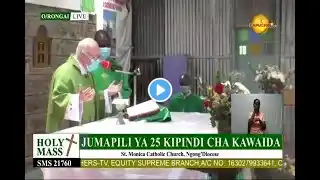 19-09-2021 CAPUCHIN TV LIVE:  3rd Mass. Twenty-fifth Sunday in Ordinary Time