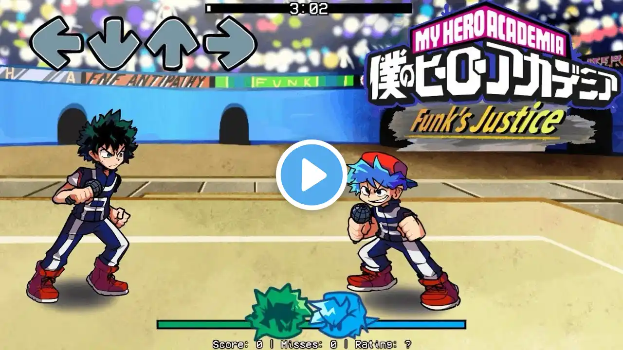 #FridayNightFunkin VS Deku! (My Hero Academia) - #fnfmods #fnf2025 #deku