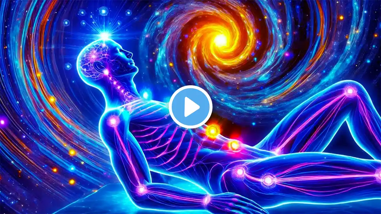 963Hz- Full Night Chakra Healing | Unblock All 7 Chakras | Body Aura Cleanse & Positive Energy