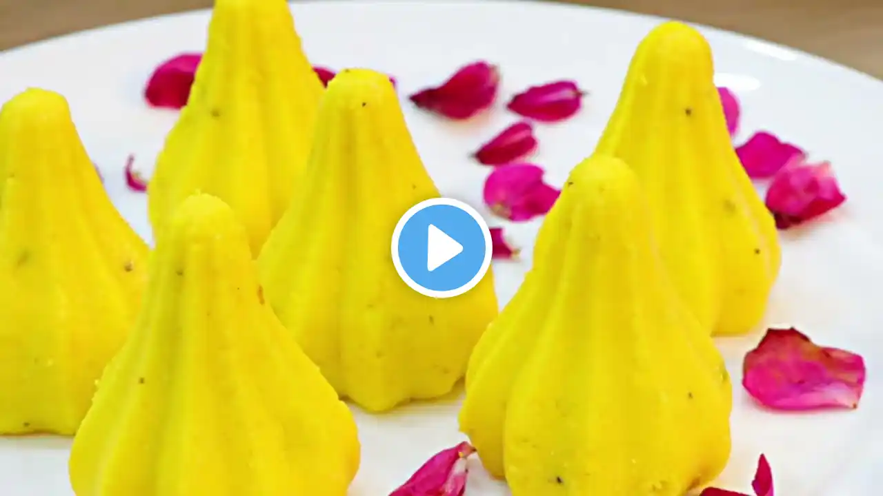 गणपति जी के लिए बनाये सबसे आसान मोदक,बिना मावा,बिना चाशनी के-Perfect Modak Recipe-Sritama's Kitchen