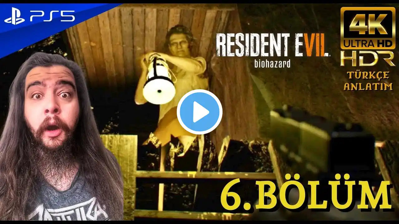 BÖCEK KADIN! | RESIDENT EVIL 7 (PS5) 4K HDR Türkçe Bölüm 6