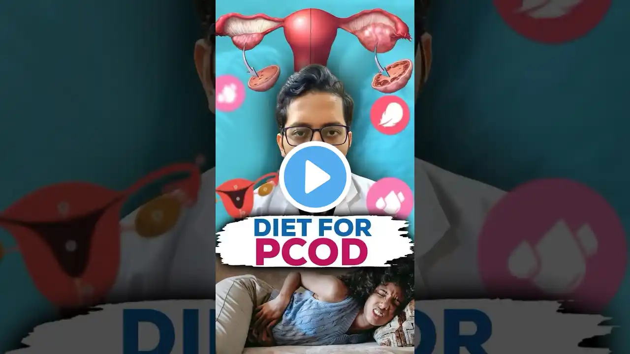 Best Weight Loss Diet for PCOD | Dt.Bhawesh | #diettubeindia #dietitian #pcos #shorts