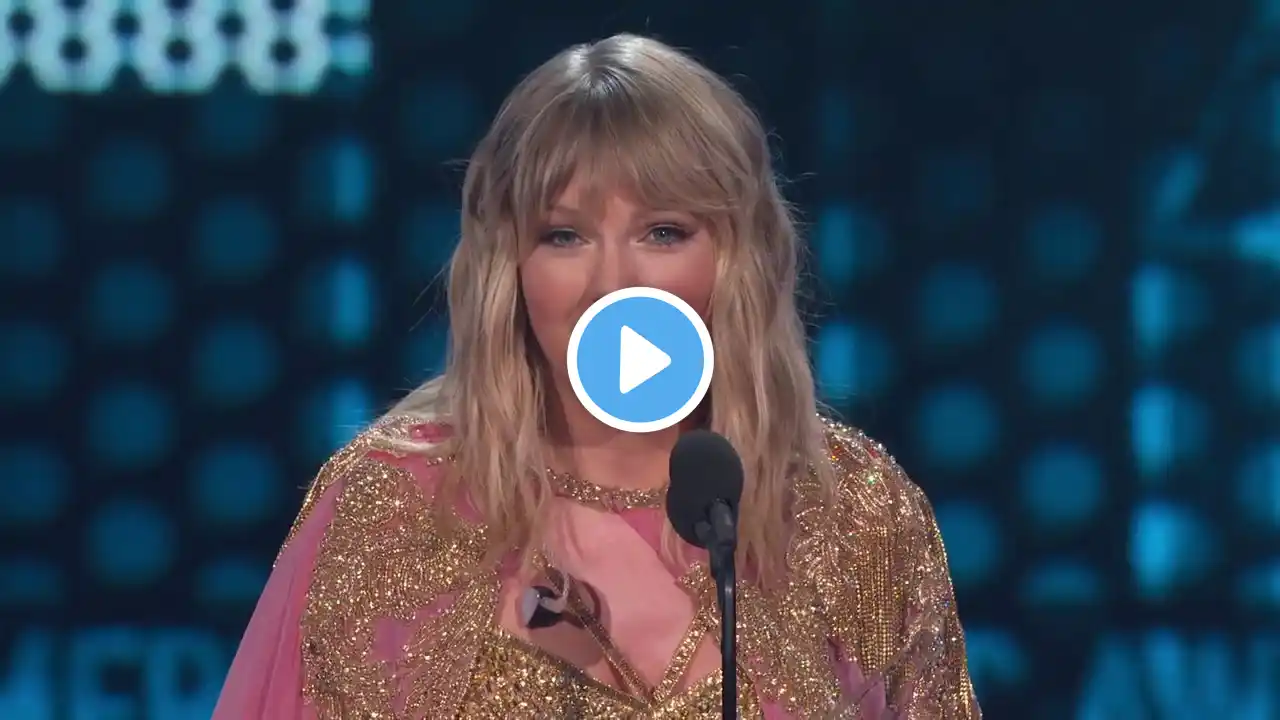 Taylor Swift wins the Artist of the Decade Award  I  AMAs 2019