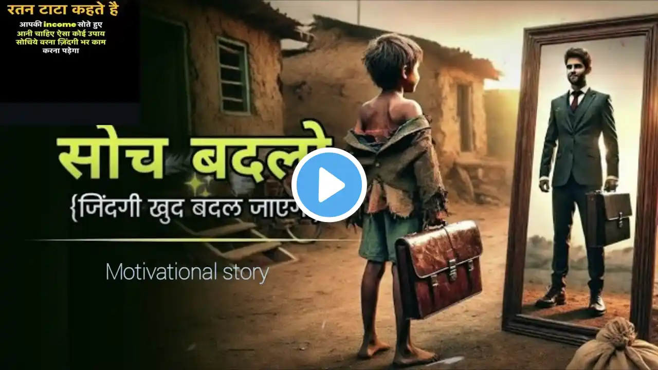 सोच बदलो - जिंदगी खुद बदल जाएगी - The Story Of The Beggar ||Motivational Stor...