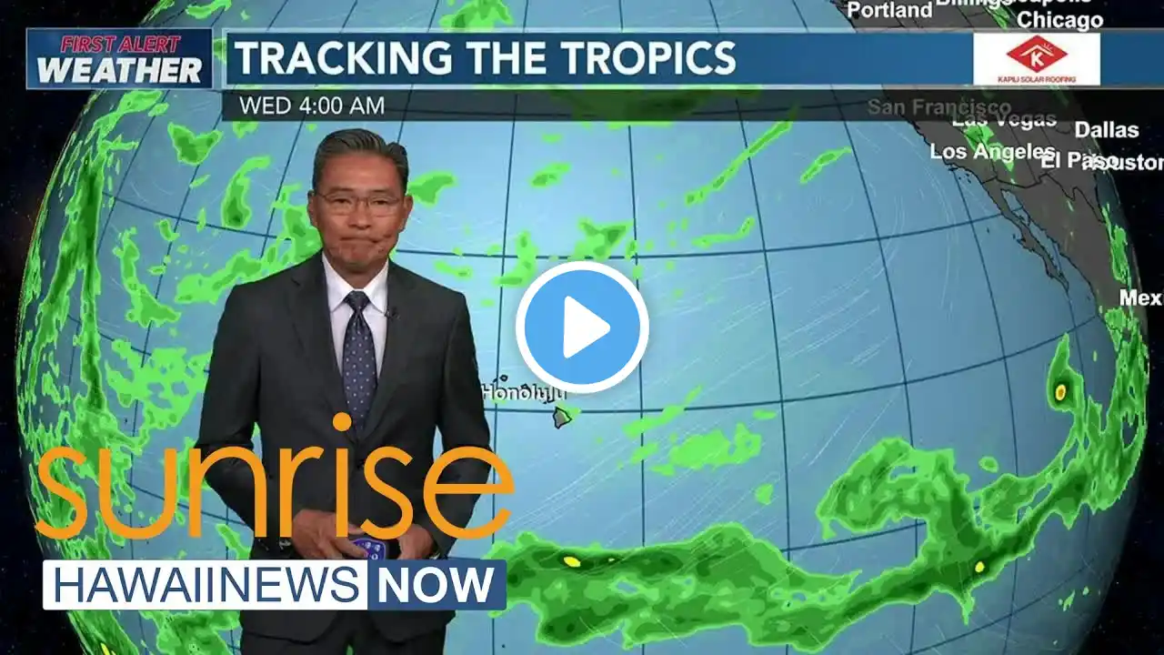 Hawaii News Now Sunrise Weather Report - Wednesday, August 2, 2023
