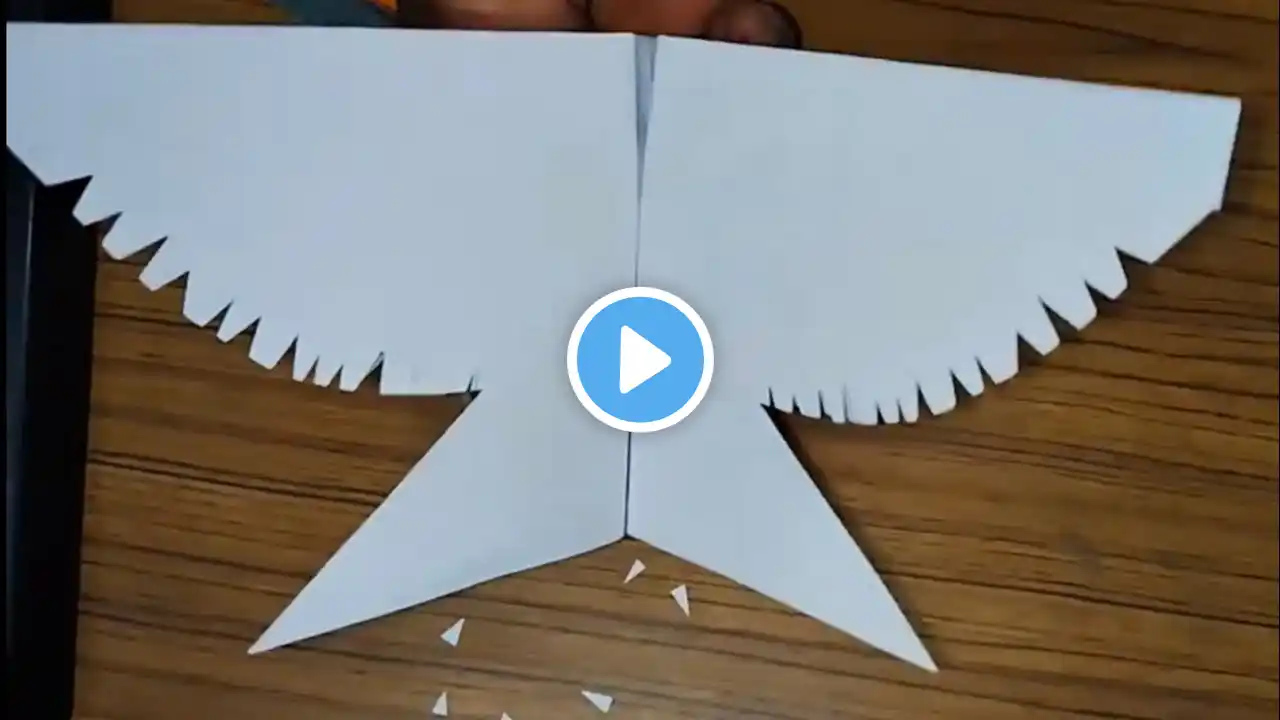 How to make a paper plane/ paper rocket/ world record / bird plane 🔥🔥🔥 #fly #best #tutorial