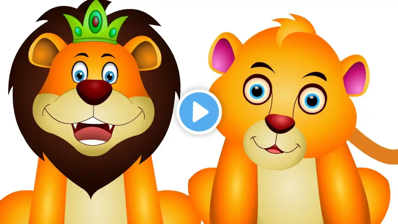 Lion Finger Family And More - Nursery Rhymes Collection - JamJammies Kids Songs