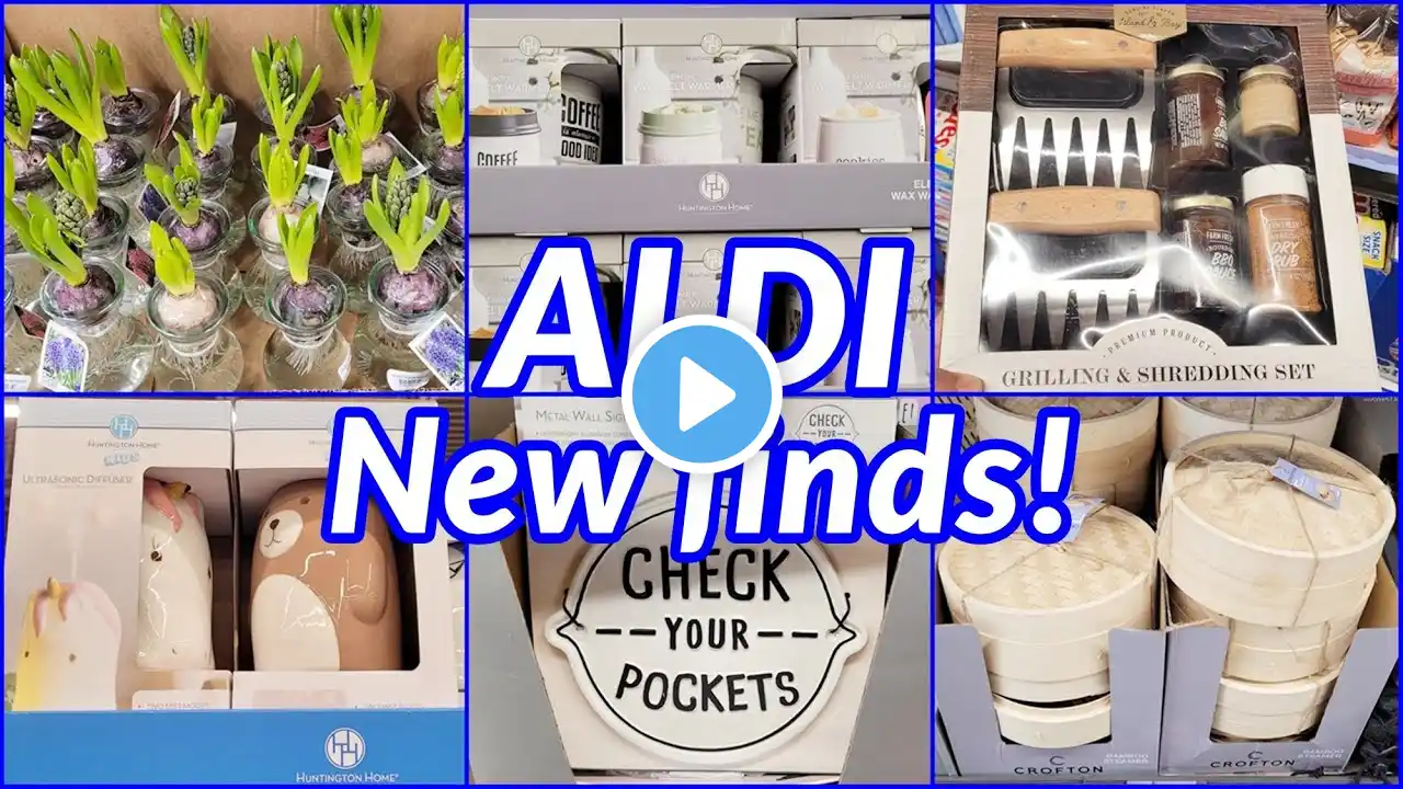 ALDI NEW ARRIVALS! NEW FINDS THIS WEEK SHOP WITH ME