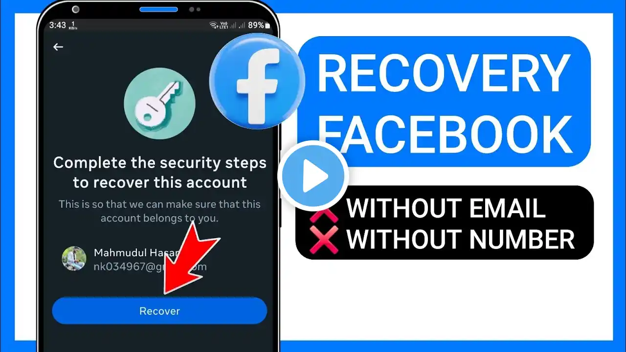 How to Recover Facebook Account (2025) Full Guide