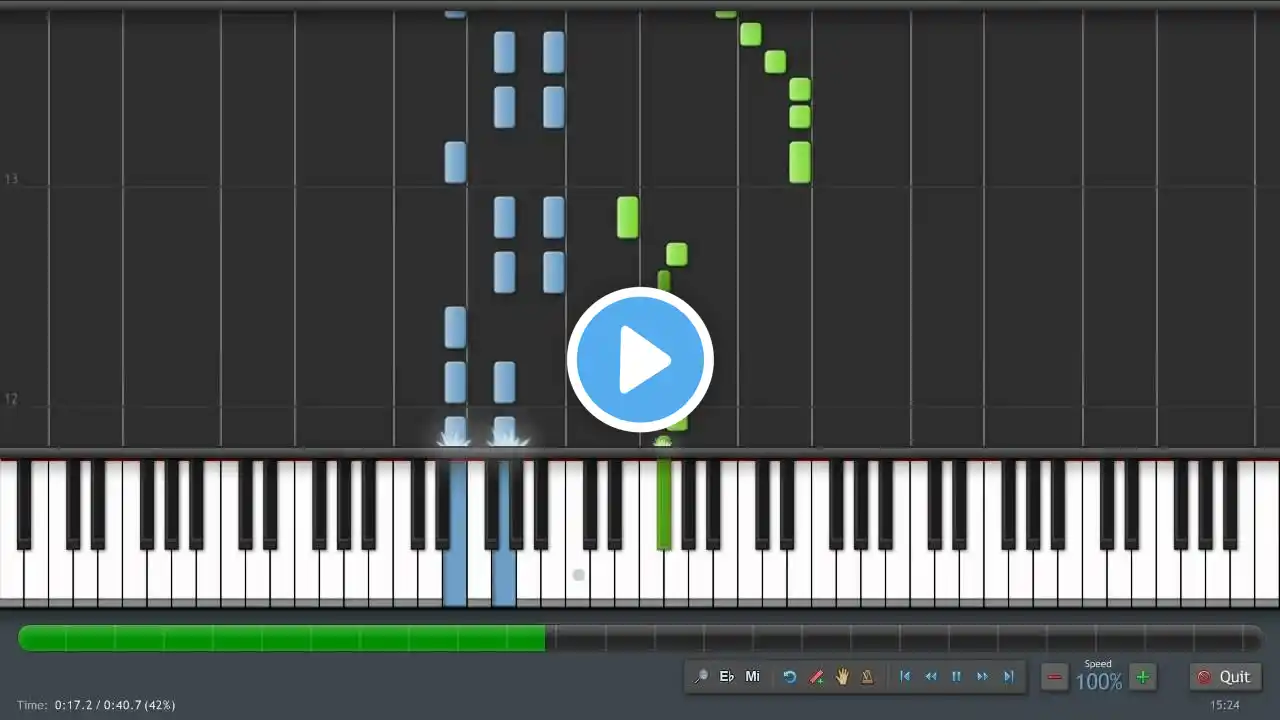 Carol Of The Bells - Piano Tutorial (Synthesia) + Sheet Music & MIDI