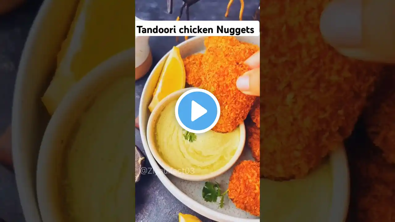 Tandoori chickenNuggets #cooking! #food #heeramandi #reels #trending !#youtubeshorts #asmr #recipe !