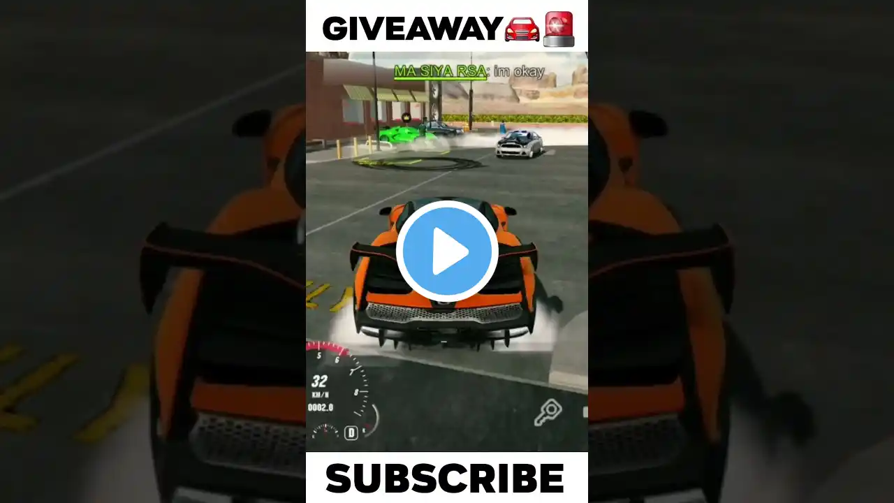 Free Mclaren Senna Giveaway in Car Parking Multiplayer | Free car giveaway in cpm part- 1 #shorts