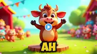 Moo Moo Brown Cow | Nursery Rhymes | Kids Song By My Mini Toons