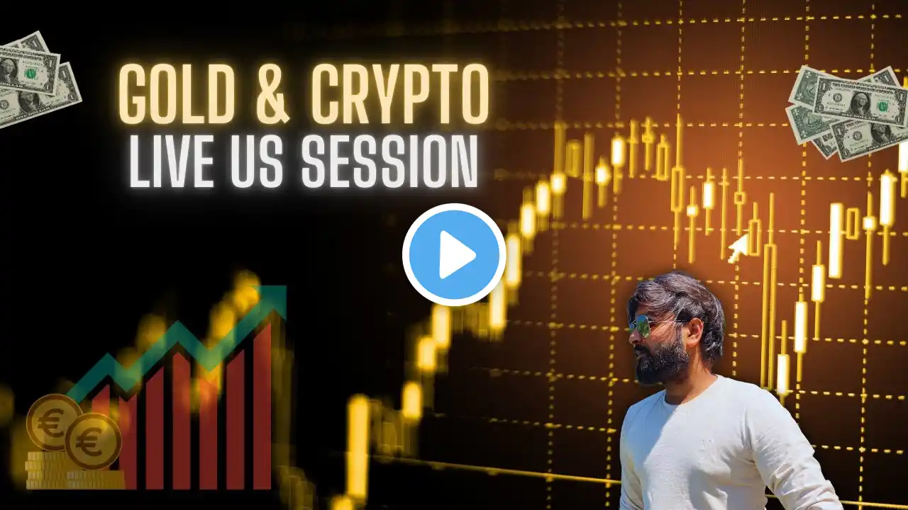 10 feb| Live Market Analysis for Gold & btc live  #btclive #forexlive #goldlive #cryptolive