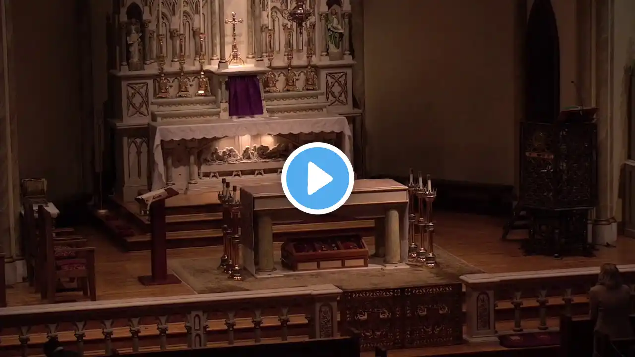 Daily 7 AM Mass from St. Patrick's Church, Columbus, OH February 26, 2021