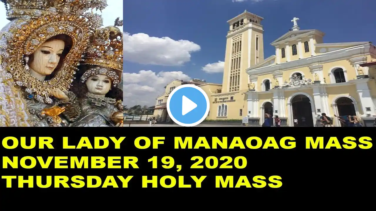 Our Lady of Manaoag Live Mass Today 5:40 AM November 19, 2020 Thursday