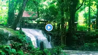 🌌💤 Serene Waterfall Piano Music to Calm the Heart, Soothe Anxiety & Relax the Body