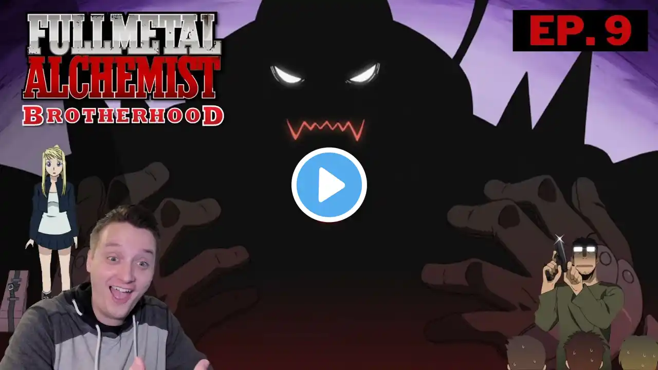 Fullmetal Alchemist Brotherhood Episode 9 "Created Feelings" Reaction & Review