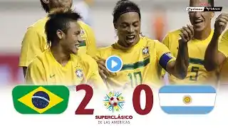 Brasil 2 x 0 Argentina ● 2011 Superclásico Extended Goals & Highlights HD