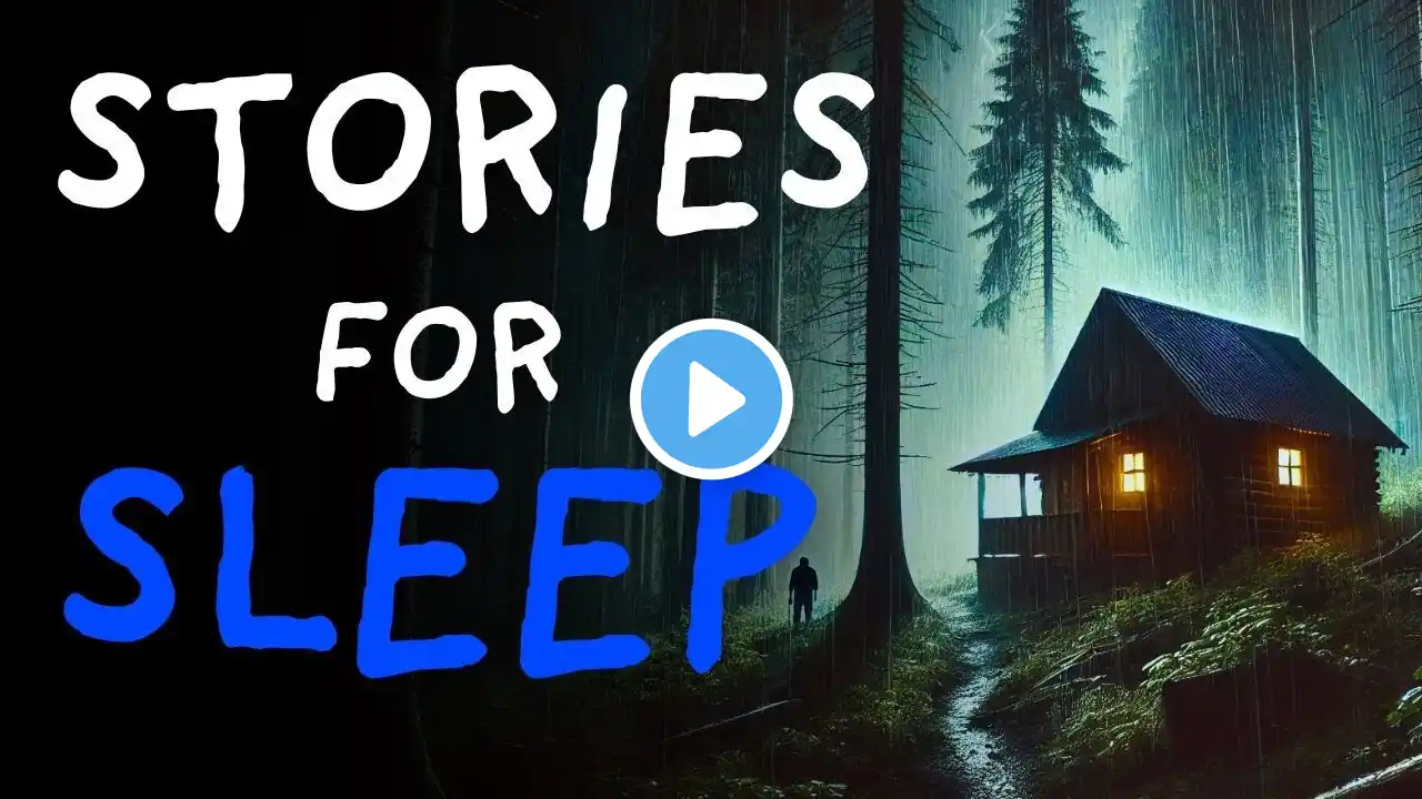 True Scary Stories Told to the Sound of Rain | Relax and Fall Asleep Quickly Vol. 215 l Black Screen