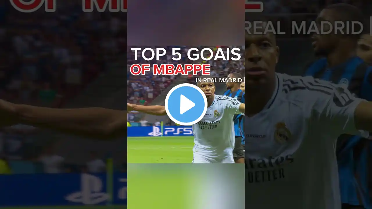 Top goles of mbappe in Madrid #football #trending #mbappe #realmadrid