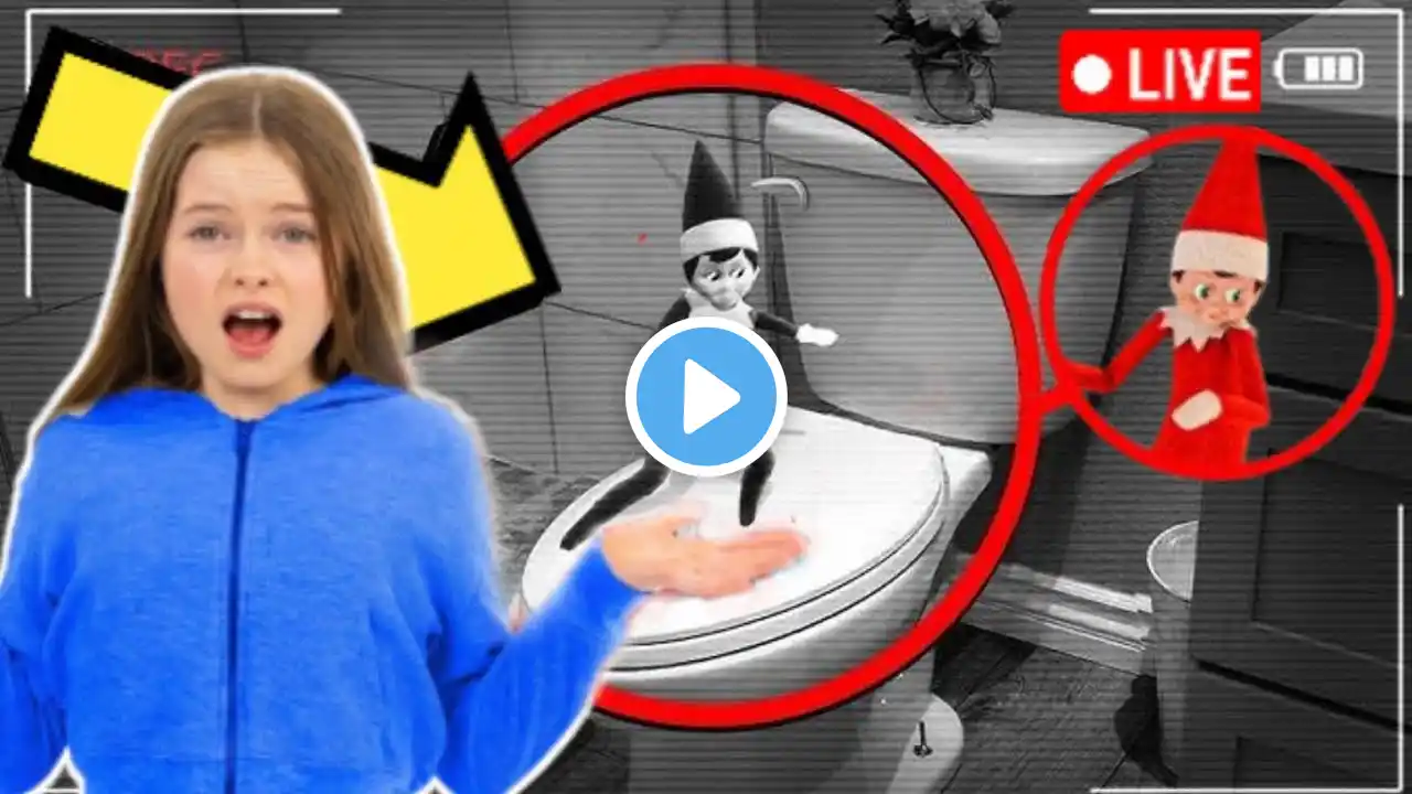 7 youtubers who caught elf on the shelf moving camera (Salish Matter..)