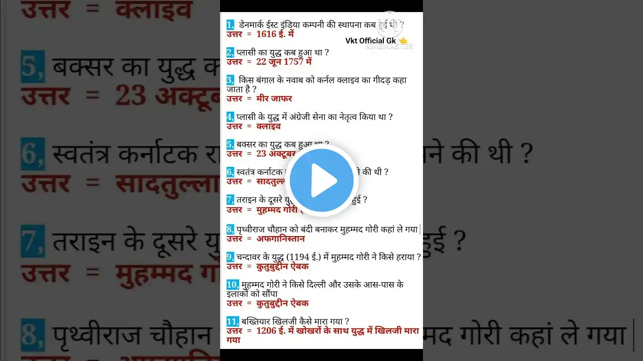 #gk #gkshorts #gkinhindi #gkstudy #gkquestion #history #education #gkfacts #khansir #viralvideo