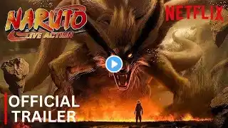 NARUTO Live Action TEASER TRAILER (2025) 4k HD #netflix