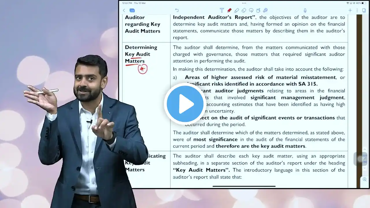 08 SA 701, 706 & 710 - CA Inter - Audit Free FastTrack - For May & Nov 23 CA Rishabh Jain #cainter