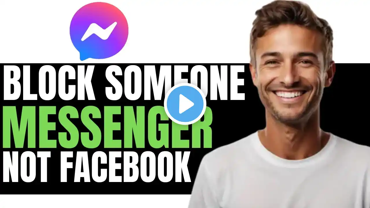 HOW TO BLOCK SOMEONE ON MESSENGER BUT NOT ON FACEBOOK! - (FULL GUIDE)